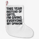 Search for humor christmas stockings Sarcastic