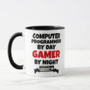Search for computer gamer mugs Programmer