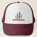 Search for communicate hats Black