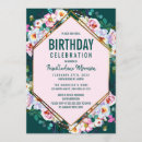 Search for jade birthday invitations Gold