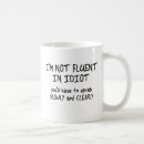 Search for fluent sarcasm mugs Quotes