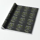 Search for rock band wrapping paper Skull