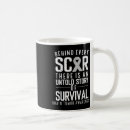Search for cancer ribbon mugs Cervical survivor