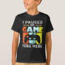 Search for game on tshirts For kids