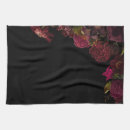 Search for vintage botanical tea towels Black
