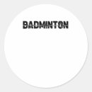Search for badminton team stickers Birdie