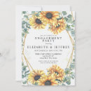 Search for geometric engagement party invitations Gold