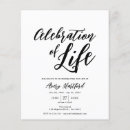 Search for farewell celebration invitations Death remembrance