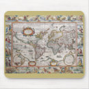 Search for map of the world mousepads Vintage