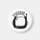 Search for spaceman magnets Astronaut