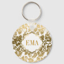 Search for white background key rings Gold