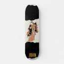 Search for japanese samurai skateboards Black
