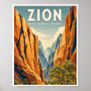 Search for zion national park posters Landscape