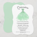 Search for mint green quinceanera invitations 15th birthday