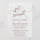 Search for marble and rose gold invitations Script