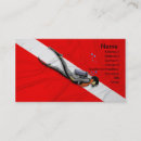 Search for diving business cards Scuba
