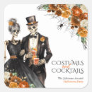 Search for elegant skeleton stickers Halloween party