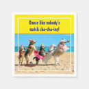 Search for funny humor napkins beach
