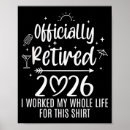 Search for retirement posters Shopping