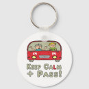 Search for keep calm rounded key rings Driving