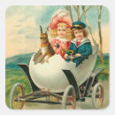Search for vintage happy easter stickers Retro