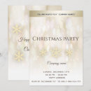 Search for gold snowflakes invitations Festive