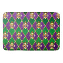 Search for fleur de lis bath mats Green