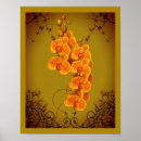 Search for orchids art Gold