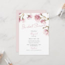 Search for magnolia bridal shower invitations Pink