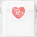 Search for happy mothers day heart stickers Pink