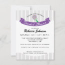 Search for purple and grey invitations Trendy
