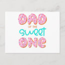 Search for first birthday postcards Doughnut