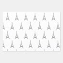 Search for eiffel tower wrapping paper French
