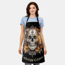 Search for calaveras aprons Halloween