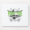 Search for 40th birthday mousepads Golfer