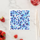 Search for blue tile napkins Mosaic