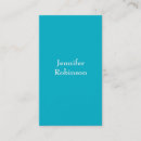 Search for turqoise business cards Modern