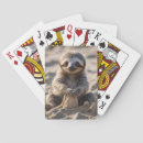 Search for sloth playing cards Wildlife