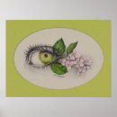 Search for green eyes art Leaves