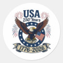 Search for patriotic eagle stickers Semiquincentennial