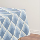 Search for blue white diamond tablecloths Modern
