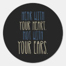 Search for deaf awareness stickers Language
