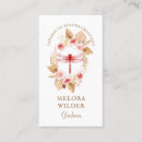 Search for botany business cards Boho