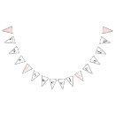 Search for ice cream bunting flags Pink