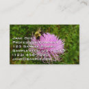 Search for bee business cards Wildflower