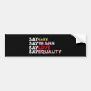 Search for trans bumper stickers Equality