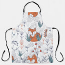 Search for illustration fox aprons Pattern