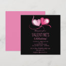 Search for love seasonal invitations Pink