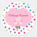 Search for cake pop stickers Girl