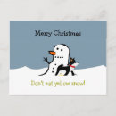 Search for yellow snow postcards Festive